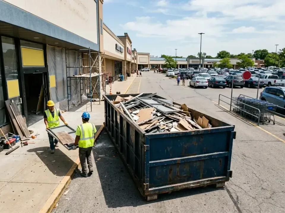 retail-store-renovation-debris-003 — frequently asked questions, Roll-off Dumpster Rentals in Antioch, IL
